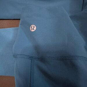 Lululemon wunder train leggings -28” capri blue
